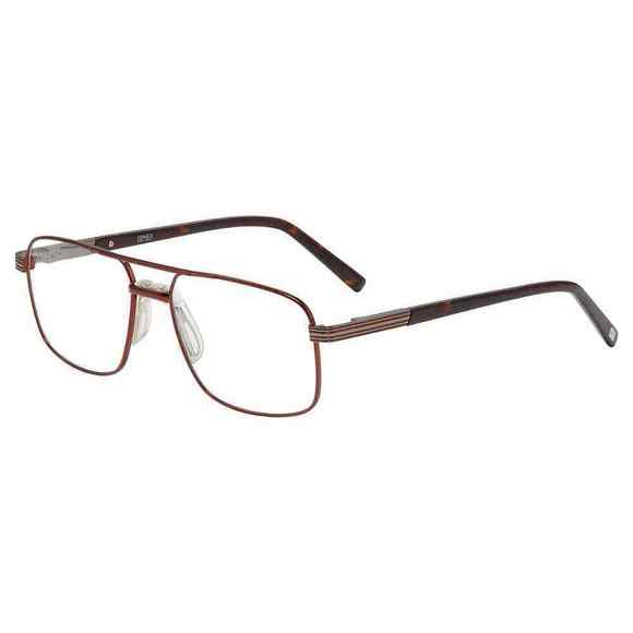 JONES MEN OPTICAL J365 Eyeglasses BROWN-0BRO 56mm